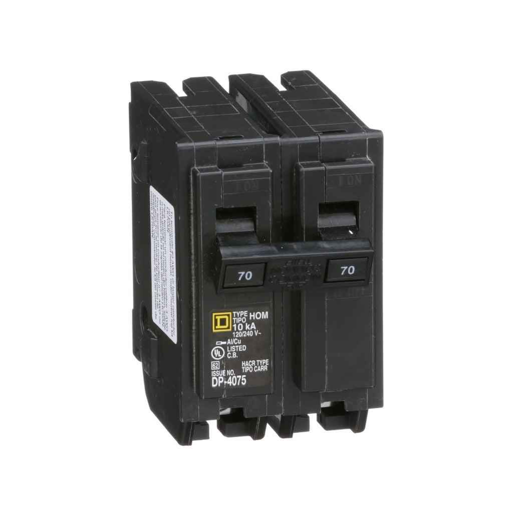 Square D 2-Pole 70A Circuit Breaker