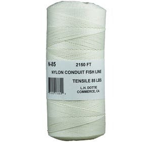 Cable Pulling Fish Line - Nylon, 9, 2150 Ft., 85 Lbs.
