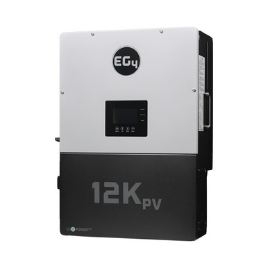 EG4 12kPV Hybrid Solar Inverter - 48V, 12000W Input, 8000W Output, 120/240V Split Phase, RSD, All-In-One