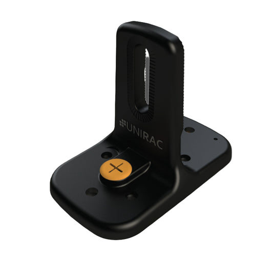 Unirac FlashLoc Duo | Dark | High-Performance Solar Roof Mount | 004275D (Pack of 20)