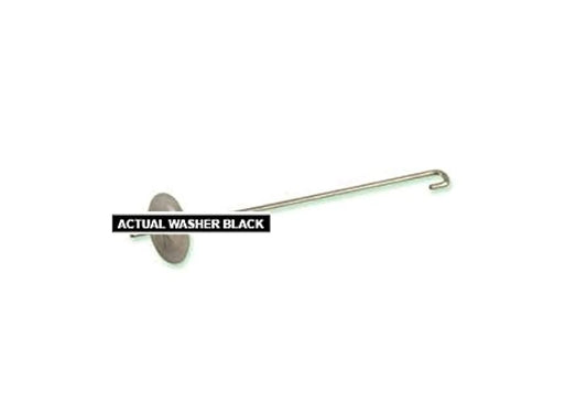 Heyco SunScreener Stainless Steel Wire Mesh Clip, Black (Pack of 100)