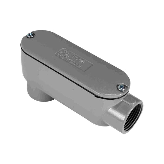 Conduit Body - Type LB, 3/4 Inch, Includes Cover & Gasket, Aluminum (Pack of 100)