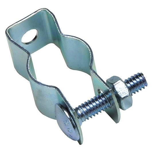 Conduit Clamp with Bolt - #5, Steel, 2 Inch