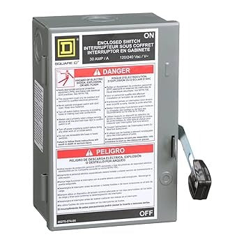 Square D Safety Switch 30A
