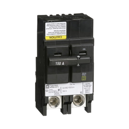 2 pole 150a bolt on circuit breaker