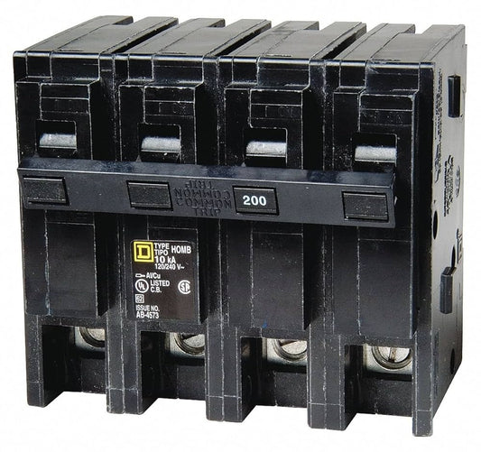 square d 2 pole bolt on circuit breaker 200a 120 240 vac