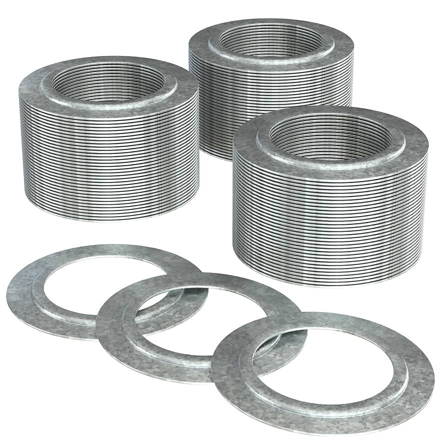 1-1/4 x 1 Inch Galvanized Steel Reducing Washer