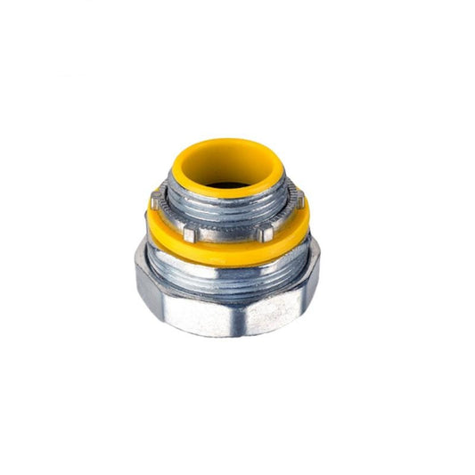 Liquidtight Flex Straight Connector - 3/4 Inch, Die Cast Zinc (Pack of 100)