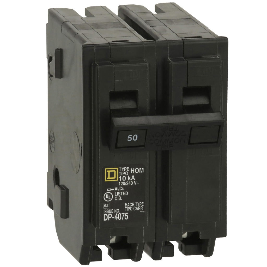 Square D 50A 2-Pole Circuit Breaker