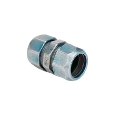 EMT Compression Coupling (Raintight) - 3/4 Inch, 1-9/16 Inch, Ball Burnished, Mirror Smooth, Die Cast (Pack of 100)