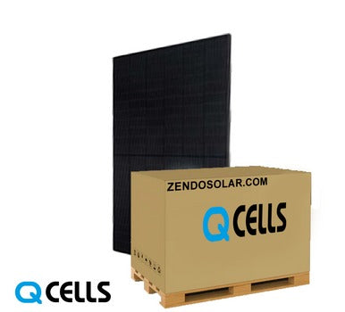 Qcells 365W 120 Half-Cell Solar Panel Pallet (32 Panels) - 1000V Black on Black, Q.PEAK DUO BLK ML-G10+ 365 | Reliable Solar Energy Solution